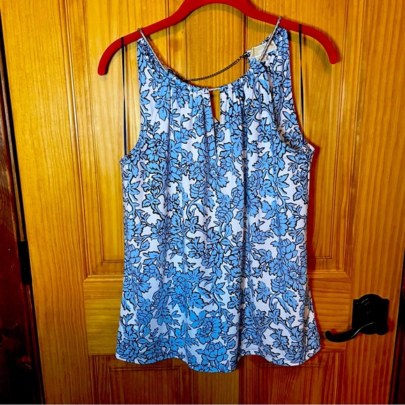 Michael Kors Floral Chain and Rope detail Halter top - Picture 1 of 6